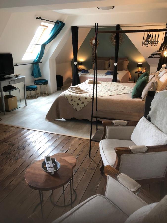 Chambre Studio Familiale La Brandonniere Courson Ngoại thất bức ảnh
